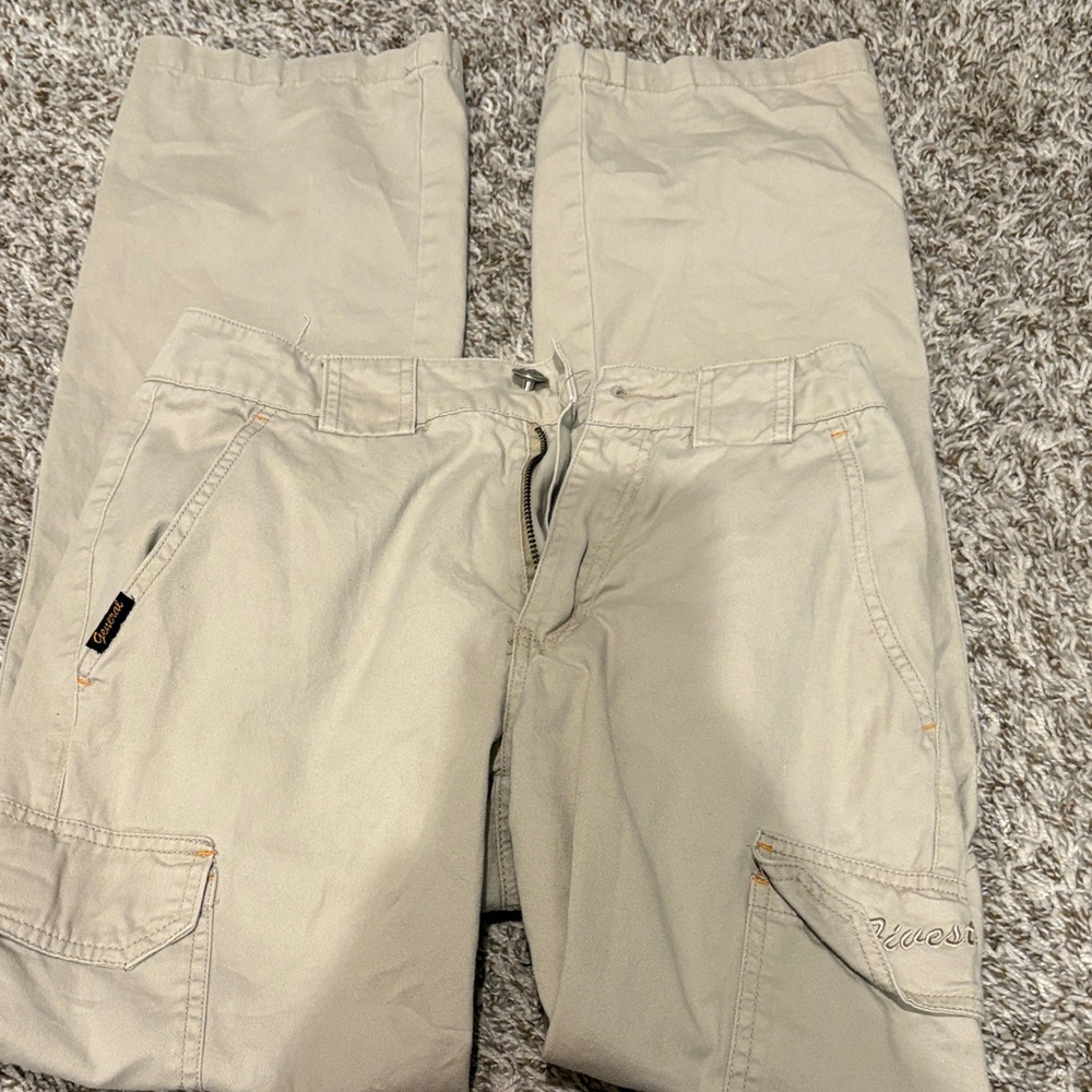 Women’s Beige Cargo Pants